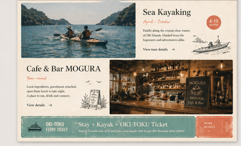 Sea Kayaking & Cafe Bar MOGURA