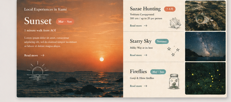 Local Experiences in Kumi